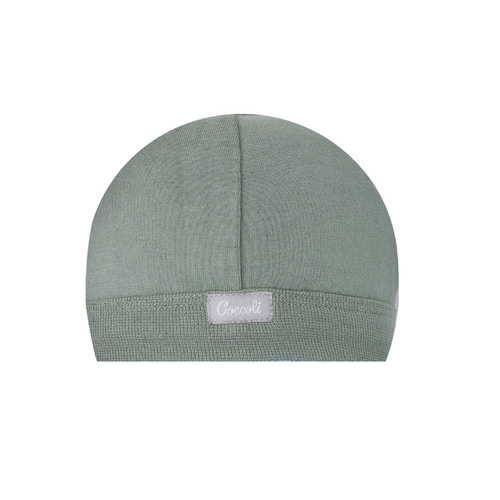 Modal Baby Cap | Sage Green | 3 - 6 months