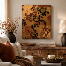 Charger l'image dans la galerie, Modern Floral Canvas Wall Art – Autumn Solstice DW
