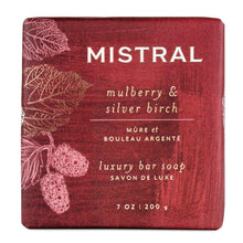 Load image into Gallery viewer, Mulberry &amp; Silver Birch Bar Soap
