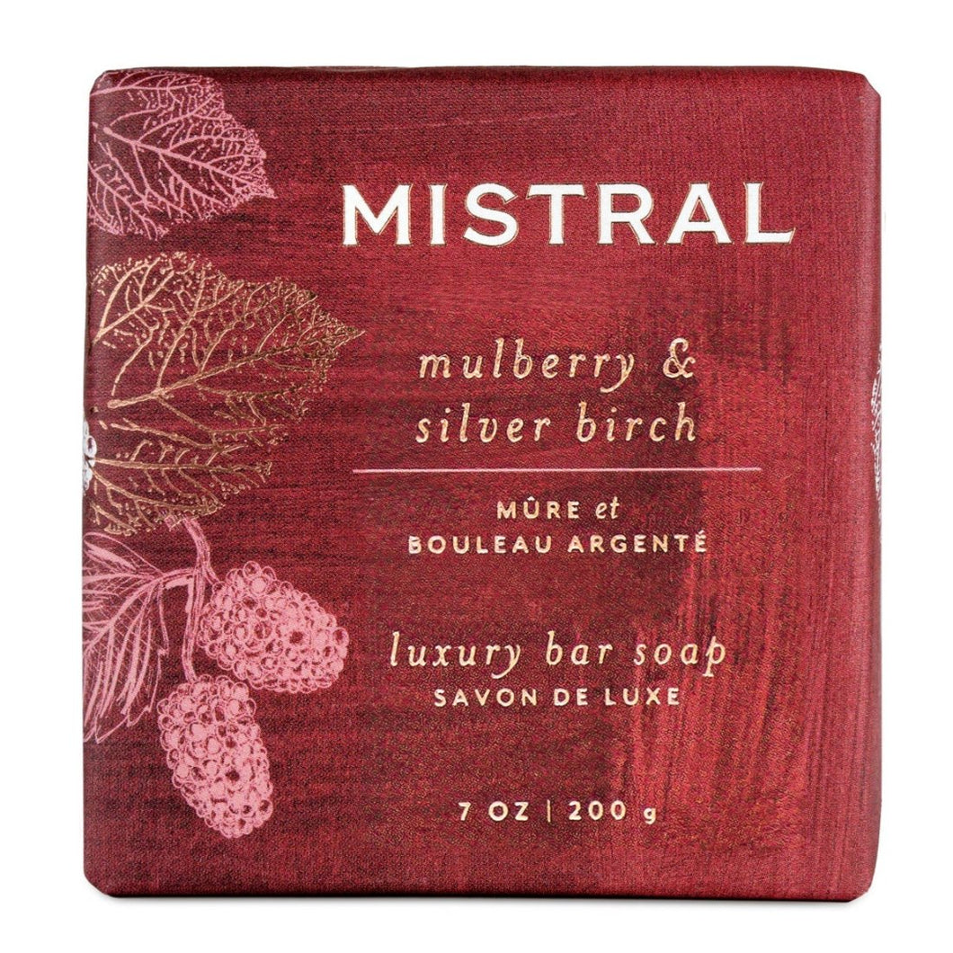 Mulberry & Silver Birch Bar Soap