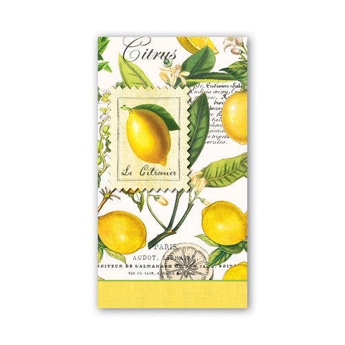Lemon Basil Hostess Napkins | Michel Design Works
