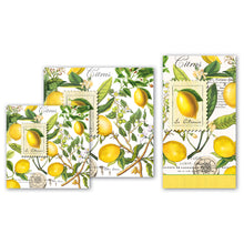 Load image into Gallery viewer, Lemon Basil Cocktail Napkins | Michel Design Works
