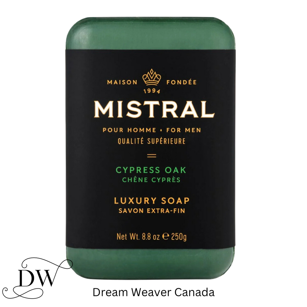 Cypress Oak Bar Soap | Mistral