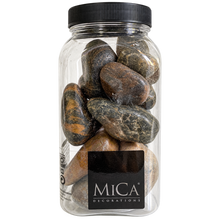 Load image into Gallery viewer, Natural Decorative Stones – Brown &amp; Black – 1 kg
