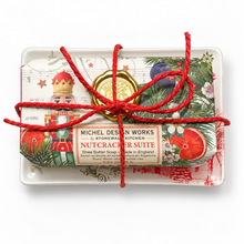 Charger l'image dans la galerie, Nutcracker Suite Soap &amp; Glass Dish Holiday Gift Set | Michel Design Works
