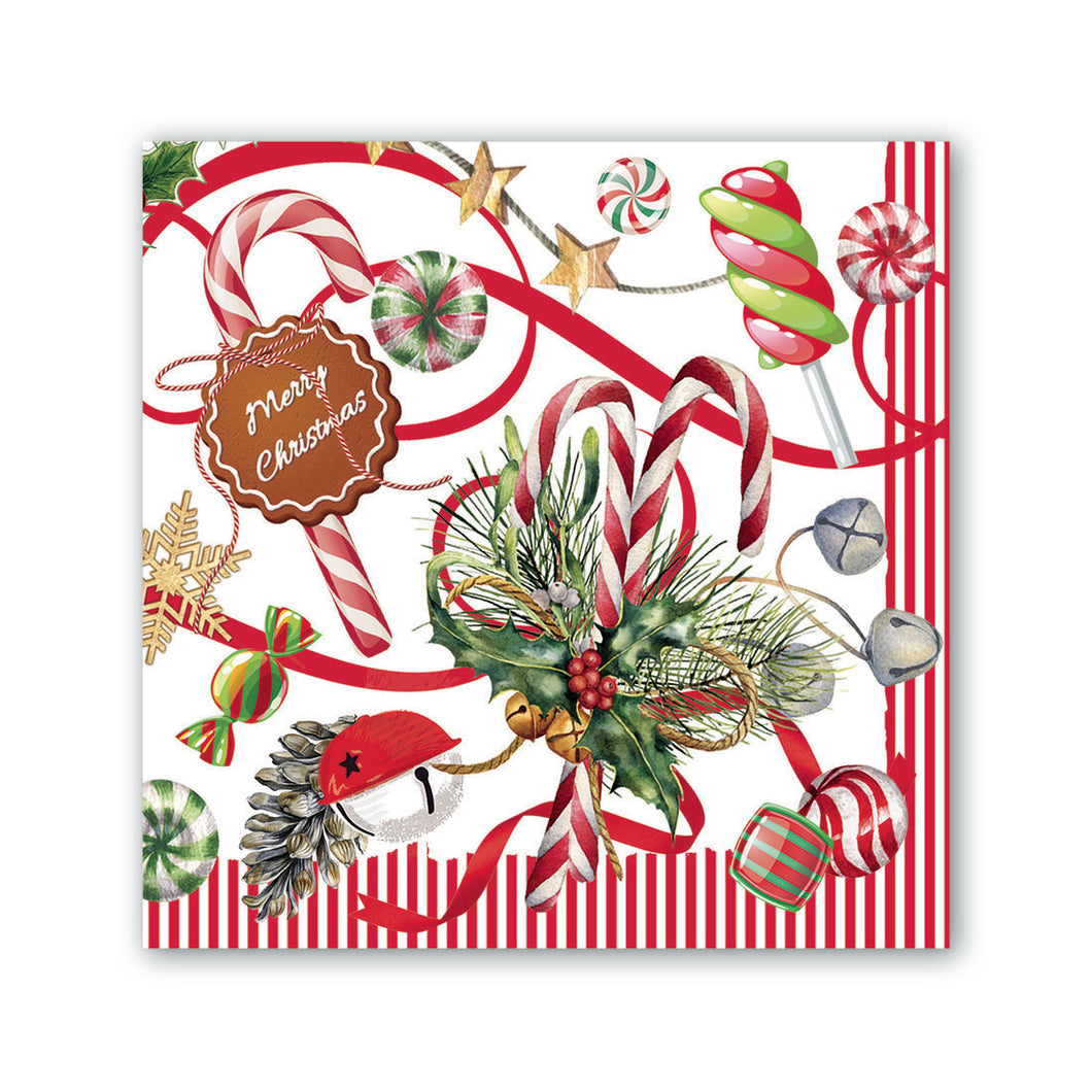 Peppermint Cocktail Napkin | Michel Design Works