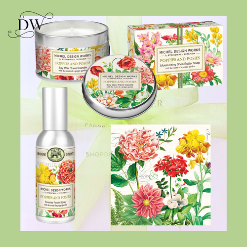 Poppies & Posies Gift Box | Michel Design Works