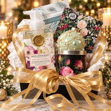 Load image into Gallery viewer, Pressed Flowers Holiday Gift Box | Michel Design Works

