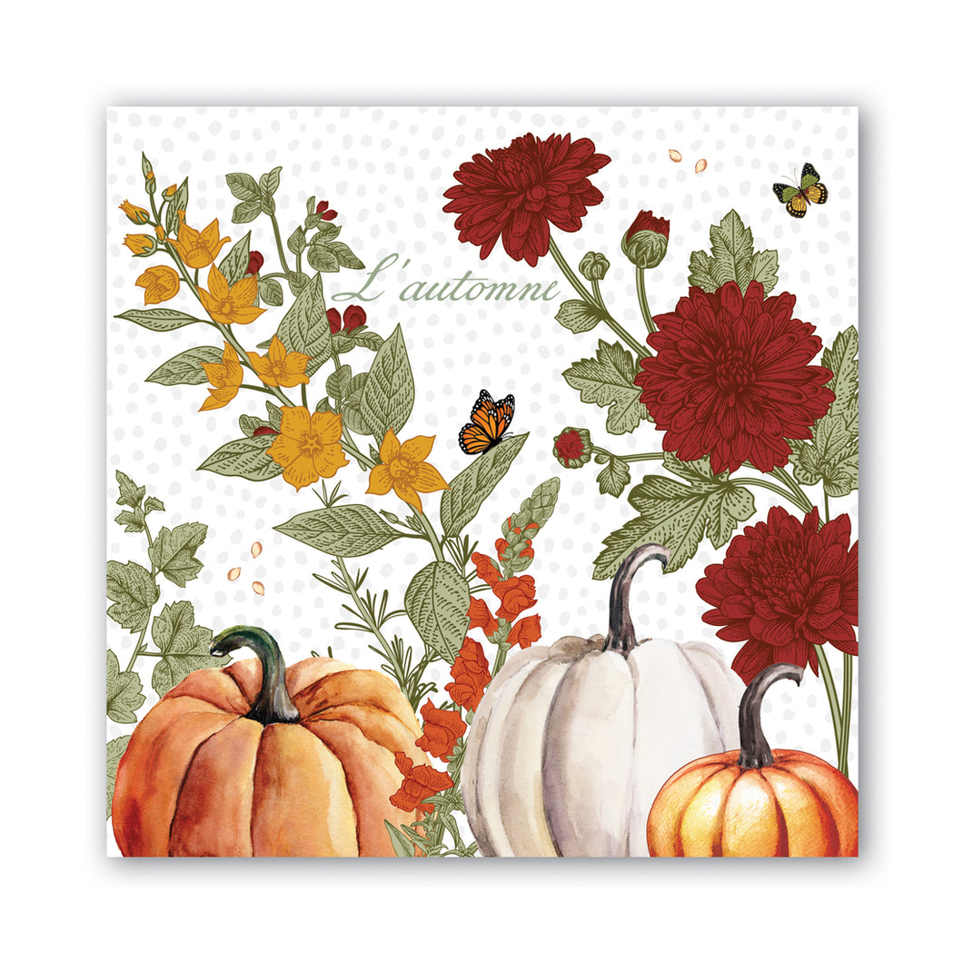 Pumpkin Delight Luncheon Napkin