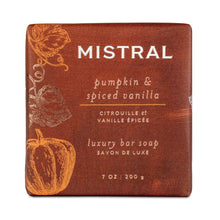 Charger l&#39;image dans la galerie, Pumpkin &amp; Spiced Vanilla Bar Soap by Mistral
