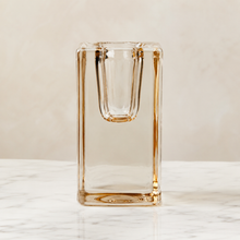Charger l'image dans la galerie, Quadra Candle Holder | Smoked Champagne | Tall
