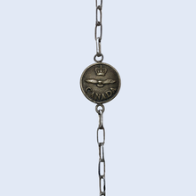 Load image into Gallery viewer, RCAF Vintage Button Bracelet | Thin Dream Weaver Canada
