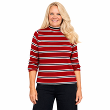 Load image into Gallery viewer, Red Striped Sweater | Meemoza 2
