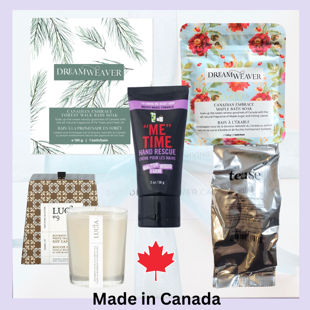 Relaxing Self Care Gift Box | Dream Weaver Canada