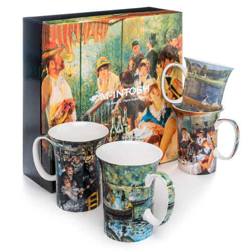 Renoir mug set of 4 — McIntosh Masters art mugs