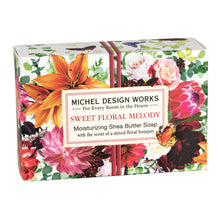 Load image into Gallery viewer, Sweet Floral Melody Boxed Soap | Michel Design Works
