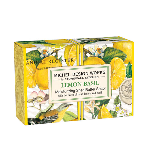 Lemon Basil Boxed Soap | Michel Design Works