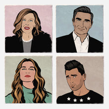 Load image into Gallery viewer, Schitt&#39;s Creek Coasters | Set of 4
