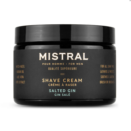 Salted Gin Shave Cream | Mistral