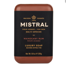 Load image into Gallery viewer, Mahogany Rum Bar Soap | Mistral

