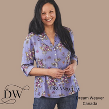 Load image into Gallery viewer, Bellevue Cottage Blouse Periwinkle
