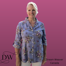 Load image into Gallery viewer, Bellevue Cottage Blouse Periwinkle
