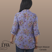 Load image into Gallery viewer, Bellevue Cottage Blouse Periwinkle
