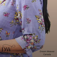 Load image into Gallery viewer, Bellevue Cottage Blouse Periwinkle
