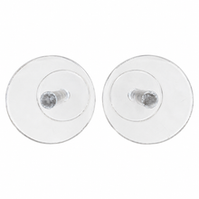 Charger l'image dans la galerie, Set of 2 Clear Acrylic Pedestal Display Risers – 8" High TOP
