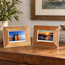 Load image into Gallery viewer, Set of 2 Framed Ian Coristine 1000 Islands Prints – Rustic Wood Frames DW
