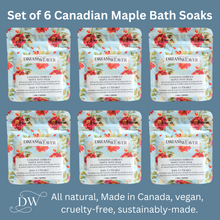 Charger l&#39;image dans la galerie, Set of 6 Canadian Fir Bath Soaks
