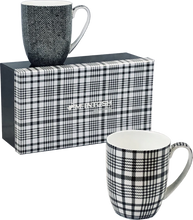 Load image into Gallery viewer, Shades of Grey Set of 2 Mugs
