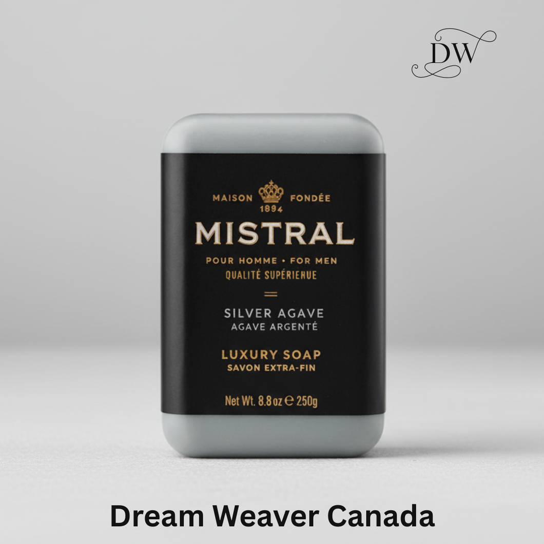 Silver Agave Bar Soap | Mistral | Dream Weaver Canada