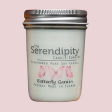 Load image into Gallery viewer, Butterfly Garden Candle Jar | Serendipity Candle
