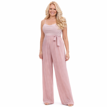 Charger l'image dans la galerie, Strappy Maxi Pleated Jumpsuit | Blush Pink
