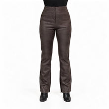 Charger l'image dans la galerie, Urban Outfitters High Waisted Faux Suede Flare Pants Charcoal Grey | Medium

