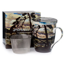 Load image into Gallery viewer, Tom Thomson The West Wind Tea Mug with Infuser &amp; Lid
