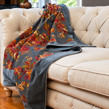 Load image into Gallery viewer, Victorian Rose Velvet Throw Blanket | April Cornell | Dream Weaver

