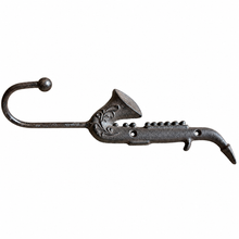Charger l'image dans la galerie, Vintage-Style Saxophone Cast Iron Wall Hook side
