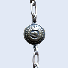 Load image into Gallery viewer, Vintage Canadian Beaver Button Silver Bracelet | Dream Weaver Canada
