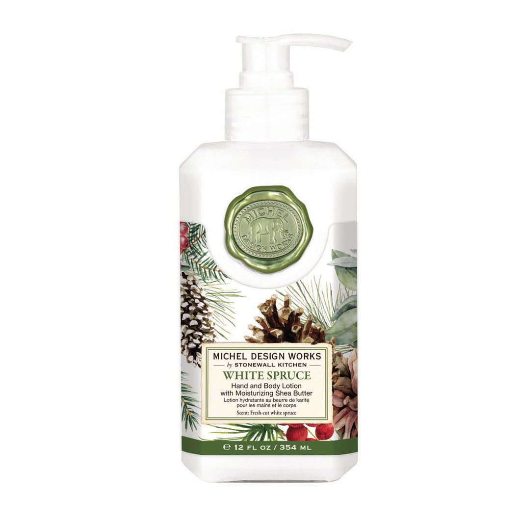 White Spruce Hand & Body Lotion | Michel Design Works | Dream Weaver