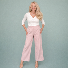 Charger l'image dans la galerie, Wide Leg Pants | Blush Linen
