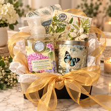 Load image into Gallery viewer, Wild Hydrangea Luxury Gift Box | Michel Design Works
