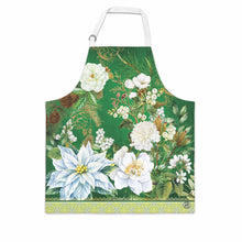 Load image into Gallery viewer, Winter Blooms Apron | Michel Design Works
