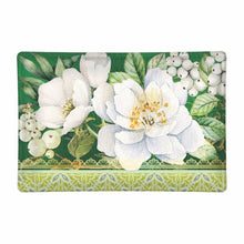 Load image into Gallery viewer, Winter Blooms Glass Soap Dish | Michel Design Works
