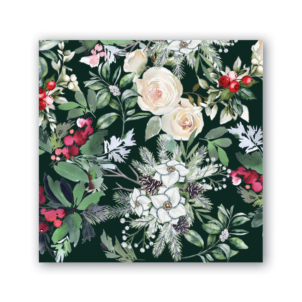 Winter Garden Cocktail Napkin | Michel Design Works | Dream Weaver