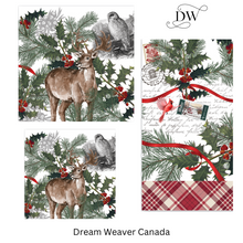 Charger l&#39;image dans la galerie, Winter Woodland Cocktail Napkin | Michel Design Works
