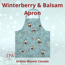 Load image into Gallery viewer, Winterberry &amp; Balsam Apron | Michel Design Works
