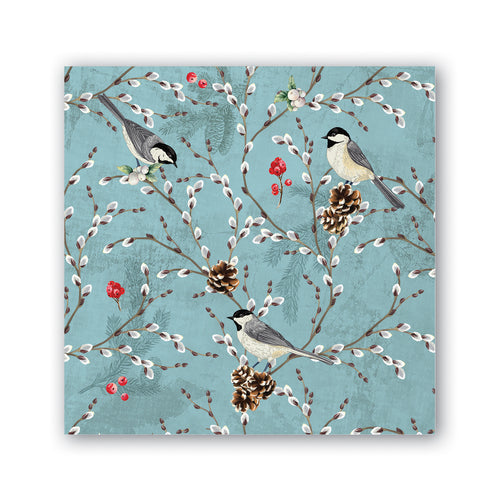 Winterberry & Balsam Cocktail Napkin | Michel Design Works | Dream Weaver Canada