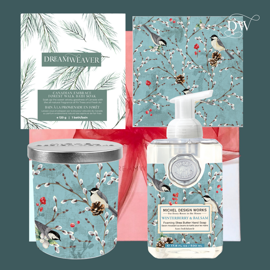 Winterberry & Balsam Gift Box | Michel Design Works |  Dream Weaver Canada